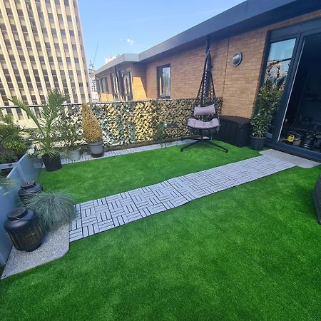 Apartament Luxury 9Ine Penthouse With Garden & Jacuzzi Birmingham Zewnętrze zdjęcie