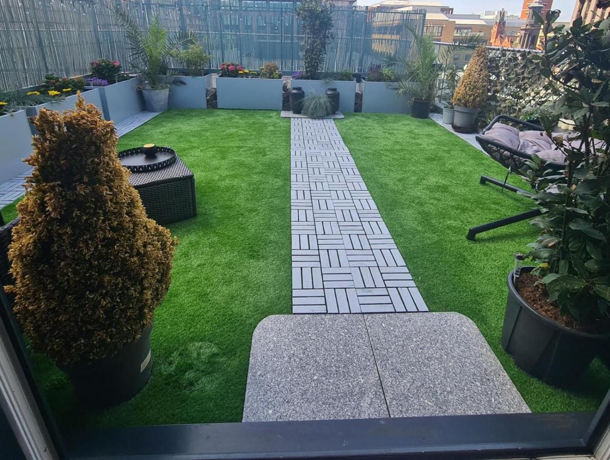 Apartament Luxury 9Ine Penthouse With Garden & Jacuzzi Birmingham Zewnętrze zdjęcie
